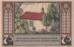 75 PFENNIG 1922 Stadt BÜTOW Pomerania UNC DEUTSCHLAND Notgeld Banknote #PC888 - [11] Local Banknote Issues