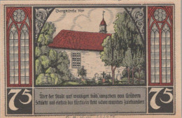 75 PFENNIG 1922 Stadt BÜTOW Pomerania UNC DEUTSCHLAND Notgeld Banknote #PC882 - [11] Emissions Locales
