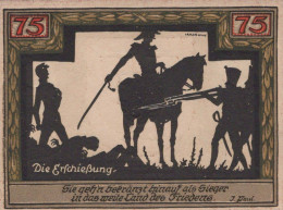75 PFENNIG 1921 Stadt WESEL Rhine UNC DEUTSCHLAND Notgeld Banknote #PH610 - [11] Emissions Locales