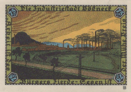 75 PFENNIG 1921 Stadt PÖSSNECK Thuringia UNC DEUTSCHLAND Notgeld Banknote #PB667 - [11] Emissions Locales