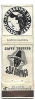 #5 BOITE - POCHETTE – ALLUMETTES / Caffe Tostato / San Domingo SUISSE - Boites D'allumettes