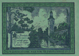 75 PFENNIG 1921 Stadt OPPURG Thuringia DEUTSCHLAND Notgeld Banknote #PF675 - [11] Local Banknote Issues