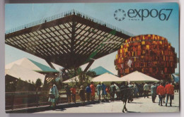 Carte Montréal  Expo 1967 - Zonder Classificatie