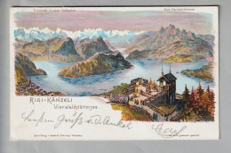 CH LU Rigi-Känzeli (Kaltbad) 1904-08-07 Litho C.Steinmann/H.Schlumpf #2079 - Autres & Non Classés