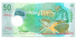 MALDIVES 50 RUFIYAA 2015(2016) POLYMER NOTE UNC P10976.9 - [11] Lokale Uitgaven