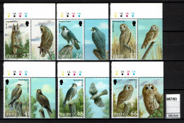Jersey - 2001 - MNH - Birds Of Prey, Rapaces Nocturne, Owl, Uil - Jersey