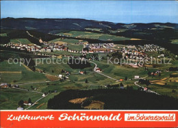 71936308 Schoenwald Schwarzwald Fliegeraufnahme Schoenwald - Sonstige & Ohne Zuordnung