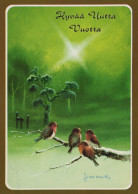 VOGEL Tier Vintage Ansichtskarte Postkarte CPSM #PAM810.A - Vögel