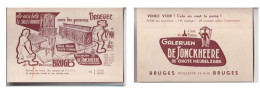 Carte Publicitaire Meubles  Bruges   Expo 58 - Advertising