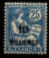 ALEXANDRIE    -   1921  .  Y&T N° 55 * - Unused Stamps