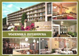 VRANOV NAD DYJI, MULTIPLE VIEWS, VOJENSKA ZOTAVOVNA, HOTEL, ARCHITECTURE, RESTAURANT, CZECH REPUBLIC, POSTCARD - Tchéquie