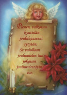 ENGEL Neujahr Weihnachten Vintage Ansichtskarte Postkarte CPSM #PAS723.A - Angels