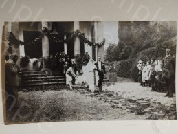 Italia Foto Area Potenza Picena - Perugia. Nozze Conte Orlando Buonaccorsi - Contessa Tecla Baldeschi 1923. 140x82 Mm - Europa