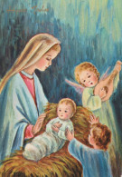ENGEL Weihnachten Vintage Ansichtskarte Postkarte CPSM #PBP346.A - Angels