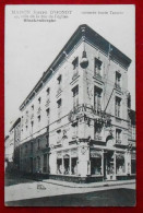 Carte Publicité Blankenberghe, "Au Bon Marché",  Maison Joseph D'Hondt. Coin De La Rue De L'Eglise - Blankenberge