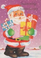 WEIHNACHTSMANN SANTA CLAUS Neujahr Weihnachten Vintage Ansichtskarte Postkarte CPSM #PBL027.A - Santa Claus