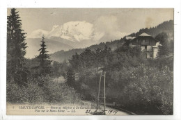 Megève (74) : Villa Bourgeoise Sur La Route De Saint-Grvais-les-Bains En 1910 PF. - Megève