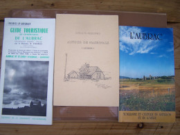 LOT De 3 Livrets/Guides Sur L'AUBRAC (Voir Photos Et Description) - Midi-Pyrénées