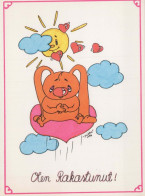 RABBIT Animals Vintage Postcard CPSM #PBR124.A - Sonstige & Ohne Zuordnung