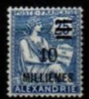 ALEXANDRIE    -   1925  .  Y&T N° 70 * - Unused Stamps