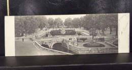 106 . CARTE DOUBLE . NIMES . JARDIN DE LA FONTANE  . GRAND FORMAT . 28 X 09 - Nîmes