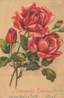FLOWERS Vintage Ansichtskarte Postkarte CPA #PKE645.A - Fiori