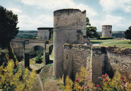 37, Chinon, Le Château , Donjon Ou Tour Du Coudray - Chinon