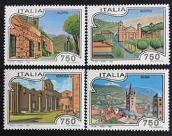1995 - Italia Turistica : Venosta - Nuoro - Susa - Alatri - Quattro Valori - Nuovi - 1991-00: Mint/hinged