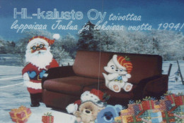 WEIHNACHTSMANN SANTA CLAUS WEIHNACHTSFERIEN Vintage Postkarte CPSM #PAK877.DE - Santa Claus