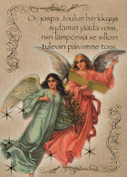 ENGEL WEIHNACHTSFERIEN Feiern & Feste Vintage Ansichtskarte Postkarte CPSM #PAH911.DE - Angels