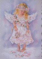 ENGEL WEIHNACHTSFERIEN Feiern & Feste Vintage Ansichtskarte Postkarte CPSM #PAJ173.DE - Angels