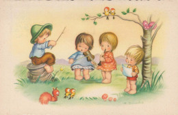 BAMBINO BAMBINO Scena S Paesaggios Vintage Cartolina CPSMPF #PKG736.A - Szenen & Landschaften