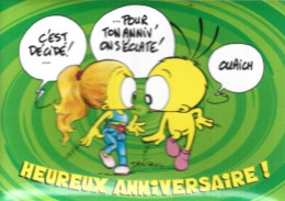 Carte Postale: Le Piaf N°2701: "Pour Ton Anniv' On S'éclate. HEUREUX ANNIVERSAIRE. Humour. - Humour