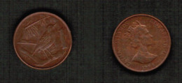 CAYMAN ISLANDS    1 CENT 1996 (KM # 87a) #7878 - Cayman (Isole)