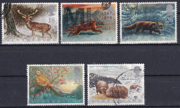 YT 1591/1595 - Used Stamps