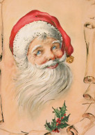 PÈRE NOËL NOËL Fêtes Voeux Vintage Carte Postale CPSM #PAJ836.FR - Santa Claus