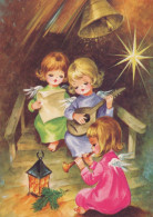 ANGE NOËL Vintage Carte Postale CPSM #PAG972.FR - Angels