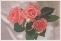 FLORES Vintage Tarjeta Postal CPSM #PBZ291.ES - Flowers