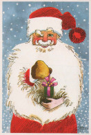 SANTA CLAUS Happy New Year Christmas Vintage Postcard CPSM #PBL526.GB - Santa Claus
