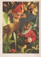Happy New Year Christmas GNOME Vintage Postcard CPSM #PAU228.GB - New Year