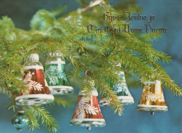 Happy New Year Christmas BELL Vintage Postcard CPSM #PAT416.GB - New Year
