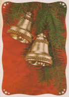 Happy New Year Christmas BELL Vintage Postcard CPSM #PAT478.GB - Nouvel An