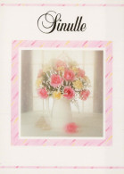 FLOWERS Vintage Postcard CPSM #PAS543.GB - Fleurs