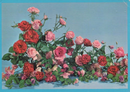 FLOWERS Vintage Postcard CPSM #PAR762.GB - Flowers