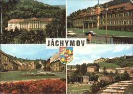 71935204 Jachymov Schloss Park Teilansichten Sankt Joachimsthal - Czech Republic