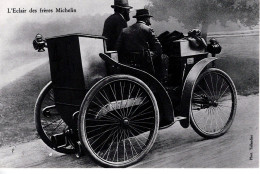 L'Eclair Des Freres Michelin 1895  - CPR Cartes D'Autrefois - Passenger Cars