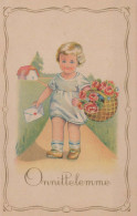 ENFANTS ENFANTS Scène S Paysages Vintage Carte Postale CPSMPF #PKG573.FR - Scènes & Paysages