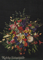 FLEURS Vintage Carte Postale CPSM #PBZ112.FR - Flowers