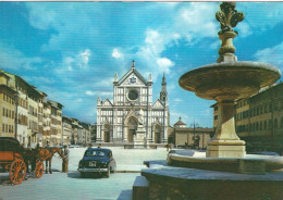 Firenze Piazza Chiesa Di Santa Croce - Firenze (Florence)