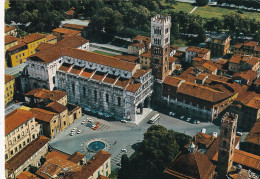 Lucca Veduta Aerea Piazza San Martino - Lucca